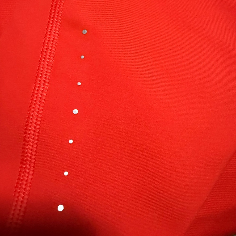 NWT Athleta Women's Medium Rainier Tight Red Athletic Leggings High Rise - Picture 12 of 12